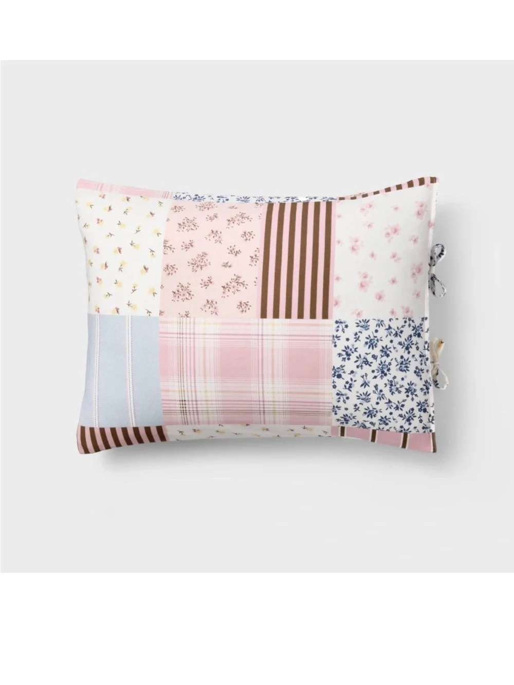 Full/Queen Percale Patchwork Comforter Set - The Hollister Collection at Target